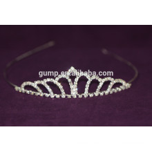 2015 moda quente venda de acessórios de cabelo do casamento Headware cristal tiara coroa nupcial